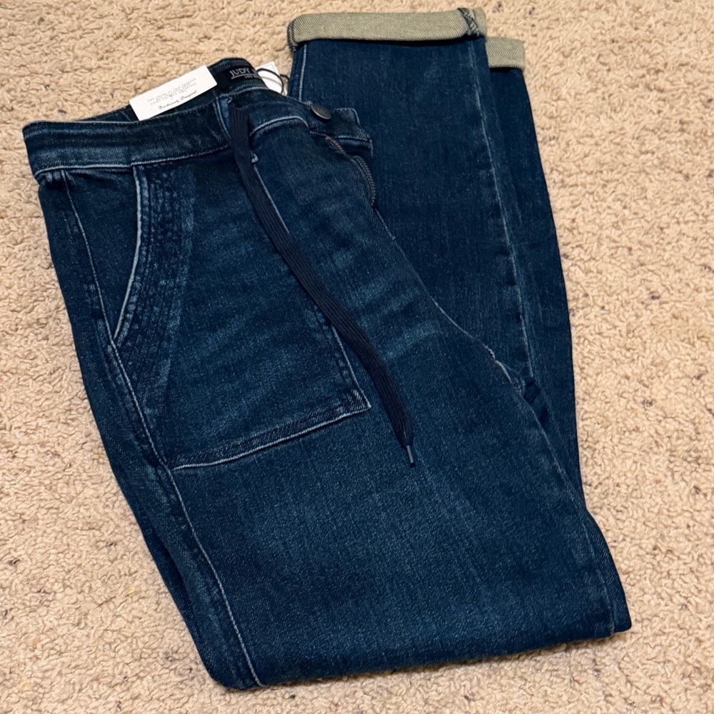 Judy Blues Dark Blue Denim Jeans size 9/29 - NWT